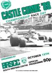 Programme cover of Castle Combe Circuit, 15/10/1988
