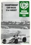 Programme cover of Castle Combe Circuit, 31/08/1992