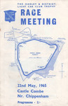 Programme cover of Castle Combe Circuit, 22/05/1965
