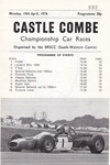 Programme cover of Castle Combe Circuit, 19/04/1976