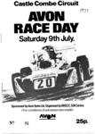 Programme cover of Castle Combe Circuit, 09/07/1977