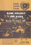 Programme cover of Castle Combe Circuit, 31/08/1981