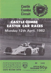 Programme cover of Castle Combe Circuit, 12/04/1982