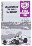 Programme cover of Castle Combe Circuit, 03/08/1991