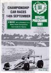 Programme cover of Castle Combe Circuit, 14/09/1991