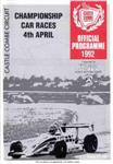 Programme cover of Castle Combe Circuit, 04/04/1992