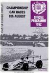 Programme cover of Castle Combe Circuit, 08/08/1992