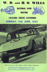 Programme cover of Catalina Road Racing Circuit (AUS), 11/06/1967