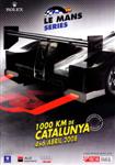 Programme cover of Circuit de Barcelona-Catalunya, 06/04/2008