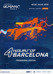 Programme cover of Circuit de Barcelona-Catalunya, 20/07/2019