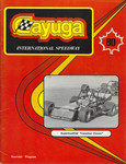 Programme cover of Cayuga International Speedway, 18/05/1980