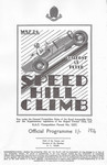 Programme cover of Chalfont Heights Hill Climb, 26/05/1934