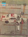 Programme cover of Charlotte Motor Speedway, 13/10/1968