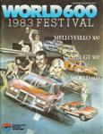Programme cover of Charlotte Motor Speedway, 29/05/1983