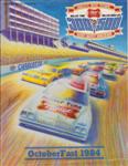Programme cover of Charlotte Motor Speedway, 07/10/1984