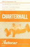 Programme cover of Charterhall, 24/09/1961