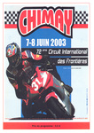 Programme cover of Chimay Street Circuit, 08/06/2003