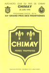 Programme cover of Chimay Street Circuit, 25/06/1995