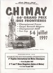 Programme cover of Chimay Street Circuit, 06/07/1997