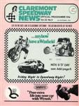 Programme cover of Claremont Speedway, 09/11/1979