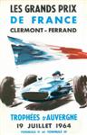 Programme cover of Clermont-Ferrand, 19/07/1964
