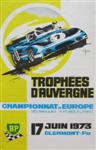 Programme cover of Clermont-Ferrand, 15/06/1973