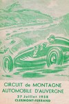 Programme cover of Clermont-Ferrand, 27/07/1958