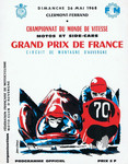 Programme cover of Clermont-Ferrand, 26/05/1968