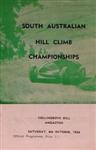 Programme cover of Collingrove Hill Climb, 06/10/1956