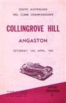 Programme cover of Collingrove Hill Climb, 16/04/1960