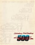Programme cover of Columbus Street Circuit, 06/10/1985