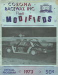 Programme cover of Corona Raceway, 1973