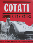 Programme cover of Cotati, 13/05/1962