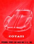 Programme cover of Cotati, 12/05/1963