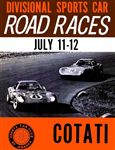 Programme cover of Cotati, 12/07/1964