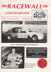 Programme cover of Cowdenbeath Racewall, 20/10/1991