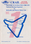Programme cover of Crail Motorcycle Racing Circuit, 28/06/1992