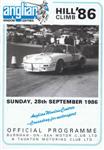 Programme cover of Cricket St. Thomas Hill Climb, 28/09/1986