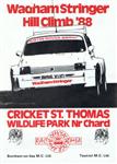 Programme cover of Cricket St. Thomas Hill Climb, 17/04/1988