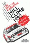 Programme cover of Cricket St. Thomas Hill Climb, 27/09/1992