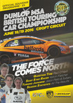Programme cover of Croft Circuit, 19/06/2016