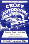 Programme cover of Croft Circuit, 27/05/1979
