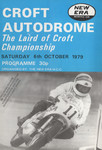 Programme cover of Croft Circuit, 06/10/1979