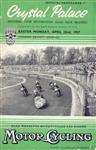Programme cover of Crystal Palace Circuit, 22/04/1957