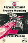Programme cover of Crystal Palace Circuit, 12/09/1970