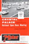 Programme cover of Crystal Palace Circuit, 05/07/1958