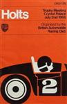 Programme cover of Crystal Palace Circuit, 02/07/1966