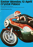 Programme cover of Crystal Palace Circuit, 12/04/1971