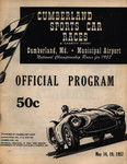 Programme cover of Cumberland Airport, 19/05/1957