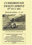 Programme cover of Curborough Sprint Course, 29/07/2001